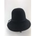 Helen Kaminski Black Felt Bucket Hat 21.5 “ Circumference  eb-95562148
